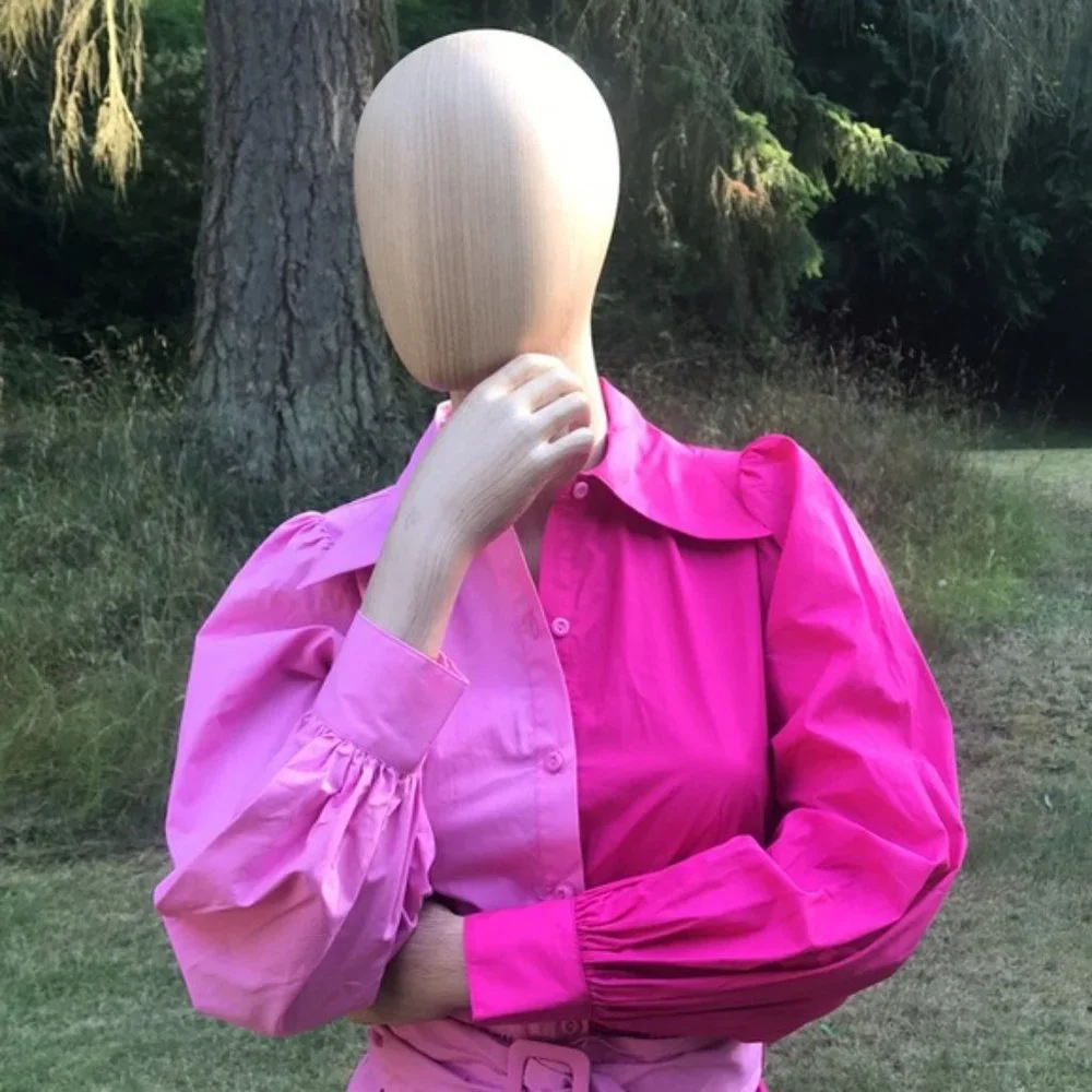 NEW Christopher John Rogers Target 2 Tone Pink Dress - Picture 3 of 13